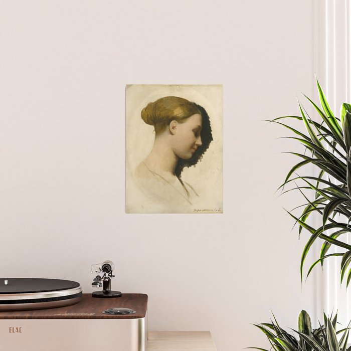 Madame Edmond Cave by Jean-Auguste-Dominique Ingres Poster Gallery Image 2