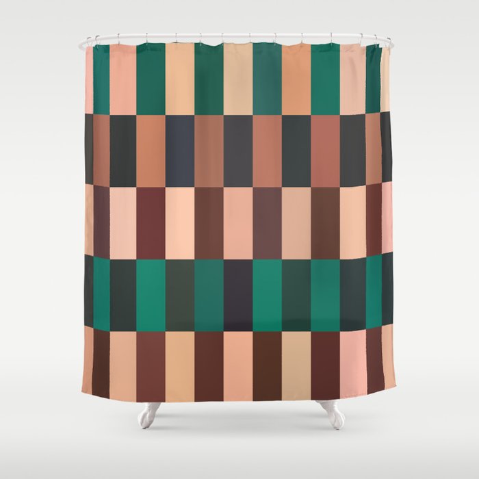 Abstract009 Shower Curtain Gallery Image 1