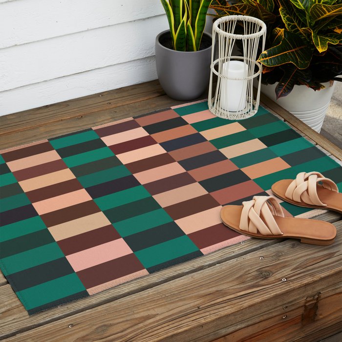 Abstract009 Outdoor Rug Gallery Image 2