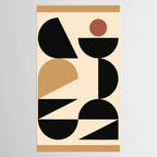 Modern geometric shapes 46 Tablecloth Gallery Image 2