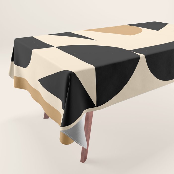 Modern geometric shapes 46 Tablecloth Gallery Image 1