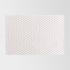 Small Hot Pink heart pattern Rug Gallery Image 2