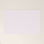 Small Hot Pink heart pattern Welcome Mat Gallery Image 1