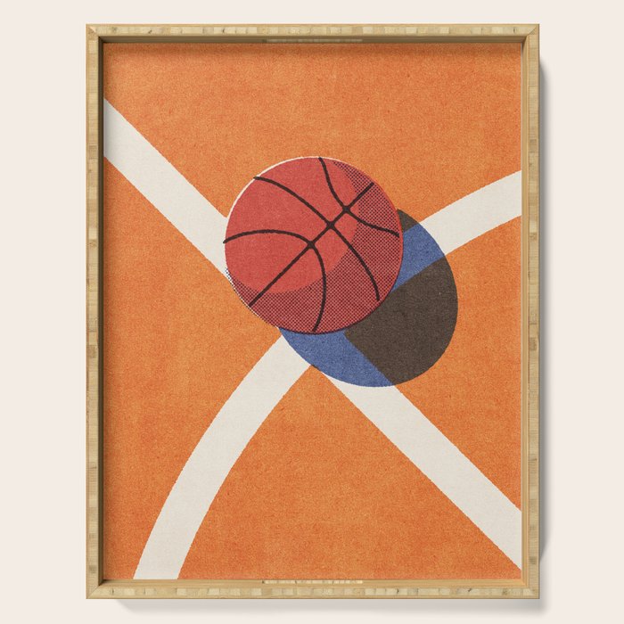 BALLS / Basketball - indoor I Serving Tray Gallery Image 1