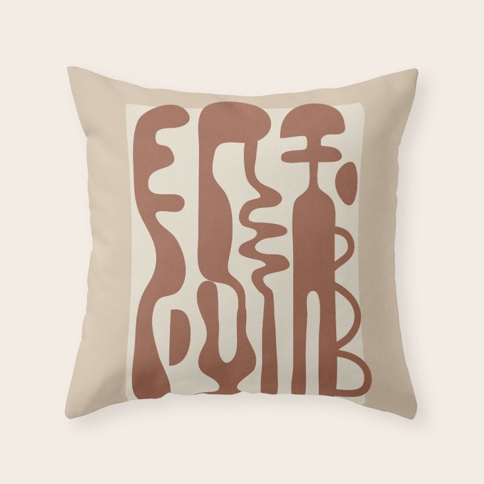 Terracotta Dreams  2 Throw Pillow Gallery Image 6