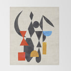 Primary Jewels  Throw Blanket Gallery Image 2