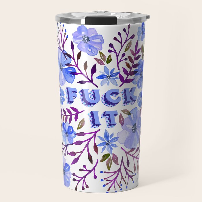 F*ck It - Blueberry Palette Travel Mug Gallery Image 1