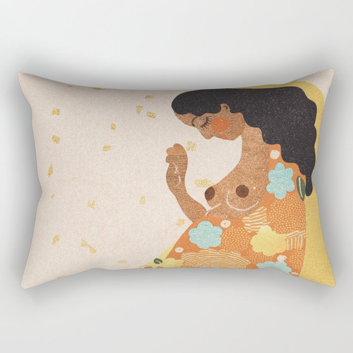 Sweet Waiting Rectangular Pillow Gallery Image 2