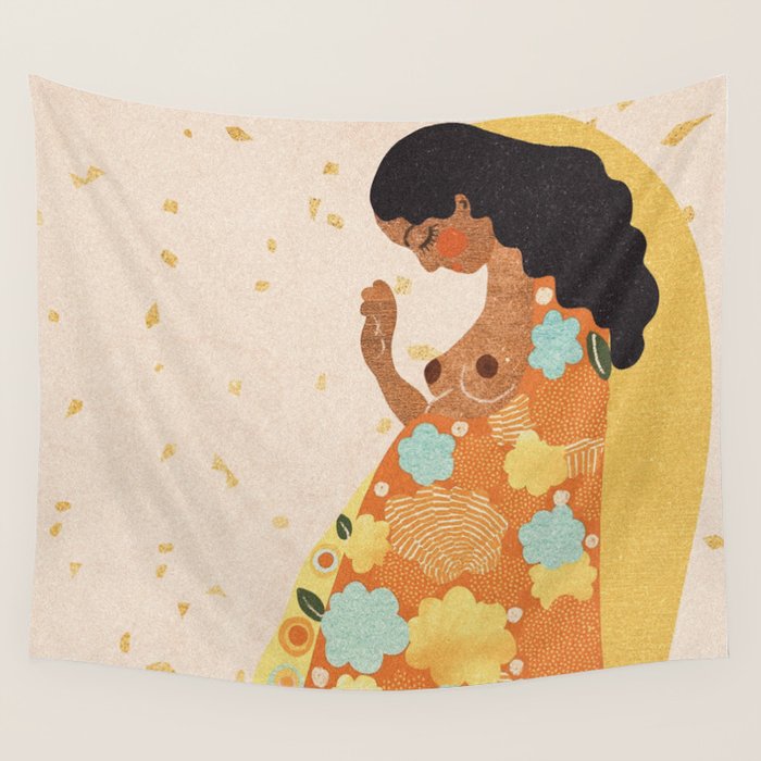 Sweet Waiting Wall Tapestry Gallery Image 4