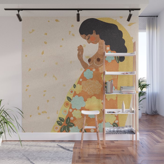 Sweet Waiting Wall Mural Gallery Image 1