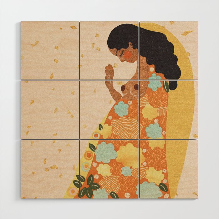 Sweet Waiting Wood Wall Art Gallery Image 1