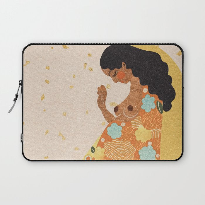 Sweet Waiting Laptop Sleeve Gallery Image 1