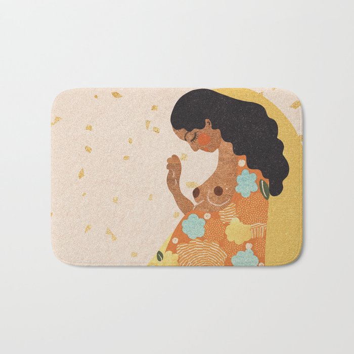 Sweet Waiting Bath Mat Gallery Image 1