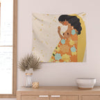 Sweet Waiting Wall Tapestry Gallery Image 2