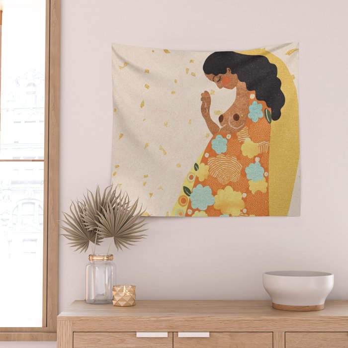 Sweet Waiting Wall Tapestry Gallery Image 2