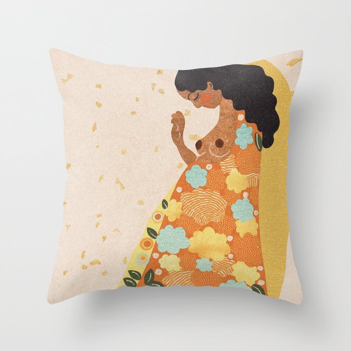 Sweet Waiting Throw Pillow Gallery Image 6