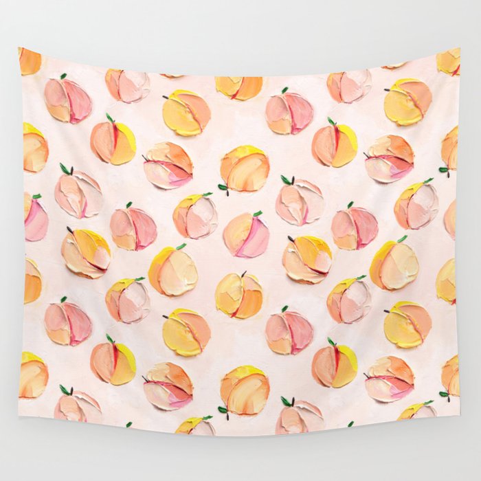 Peaches and Cream 13 Wall Tapestry Gallery Image 1