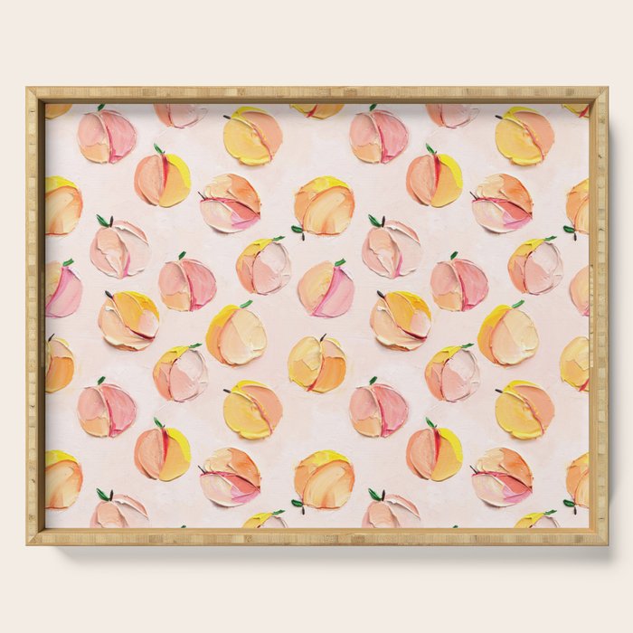 Peaches and Cream 13 Serving Tray Gallery Image 1