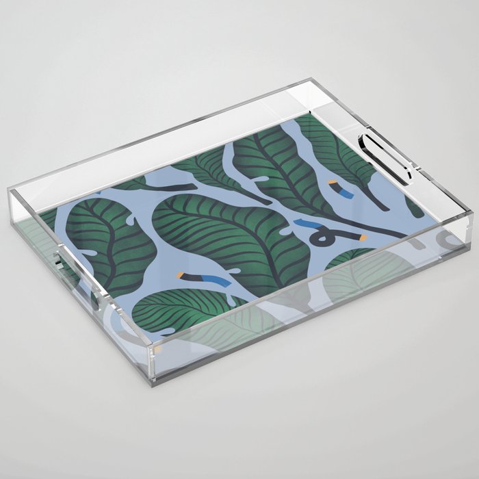 Retro, Jungle Out Acrylic Tray Gallery Image 1