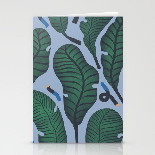 Retro, Jungle Out Stationery Card Gallery Image 1