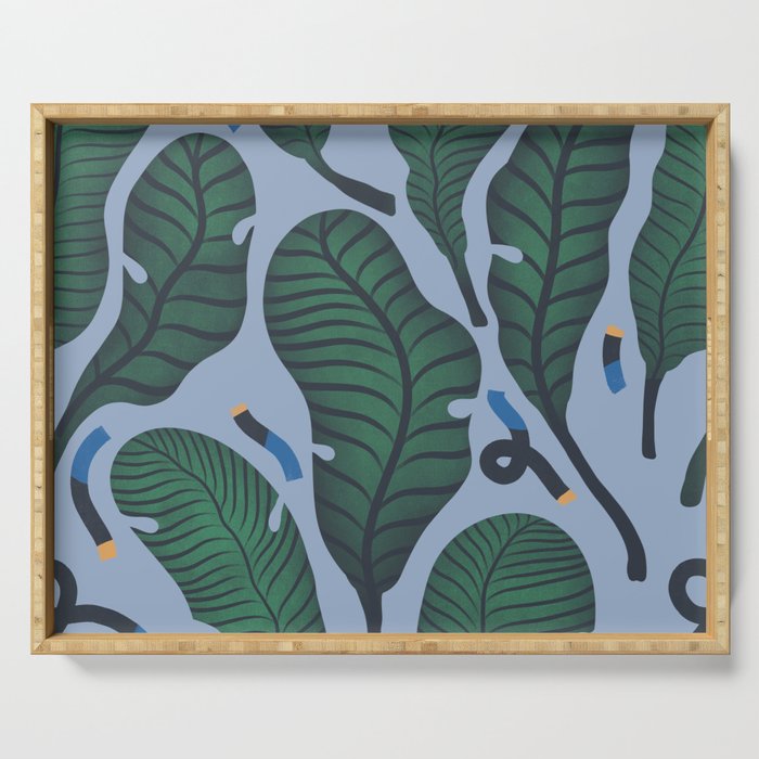Retro, Jungle Out Serving Tray Gallery Image 1