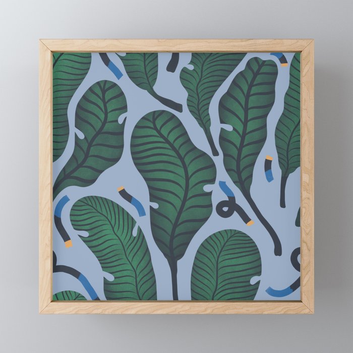 Retro, Jungle Out Mini Art Print Gallery Image 1