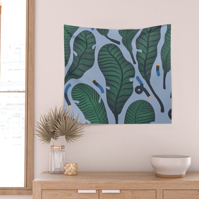 Retro, Jungle Out Wall Tapestry Gallery Image 2