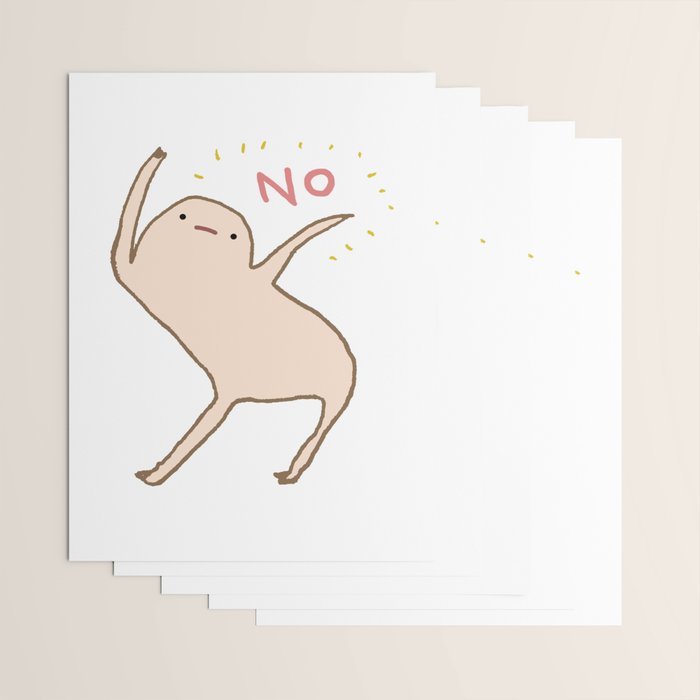 Honest Blob Says No Wrapping Paper Gallery Image 3