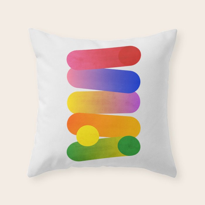 Art Pills Throw Pillow Gallery Image 6