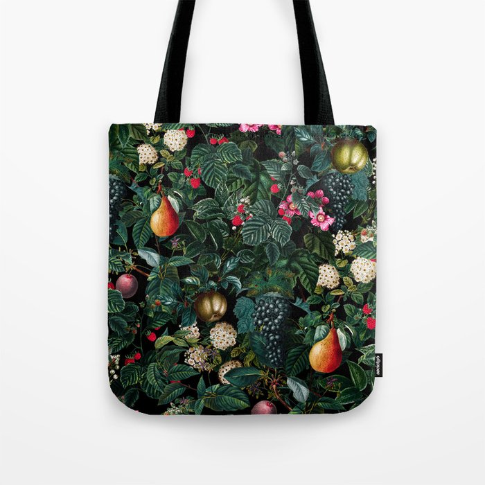 Delicious Floral Pattern Tote Bag Gallery Image 1