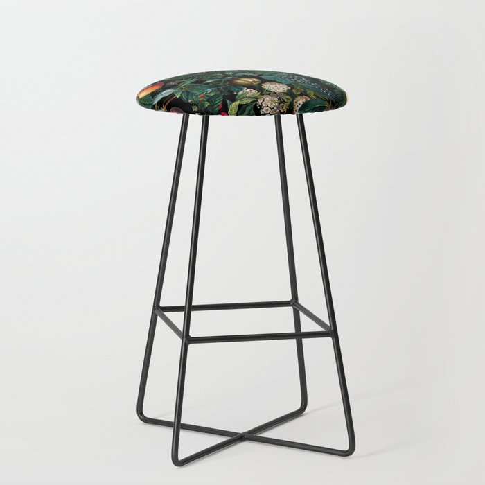 Delicious Floral Pattern Stool Gallery Image 1