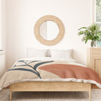 Minimal Abstract Art Plant 9 Duvet Cover Gallery Image 3