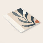 Minimal Abstract Art Plant 9 Notebook Gallery Image 3
