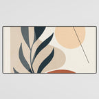 Minimal Abstract Art Plant 9 Desk Mat Gallery Image 3