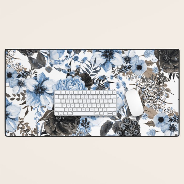 Floral Pattern 4 Desk Mat Gallery Image 1