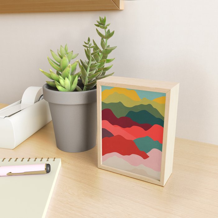 Art Clouds: Mid Century Edition Mini Art Print Gallery Image 2