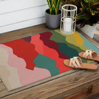 Art Clouds: Mid Century Edition Outdoor Rug Gallery Image 2