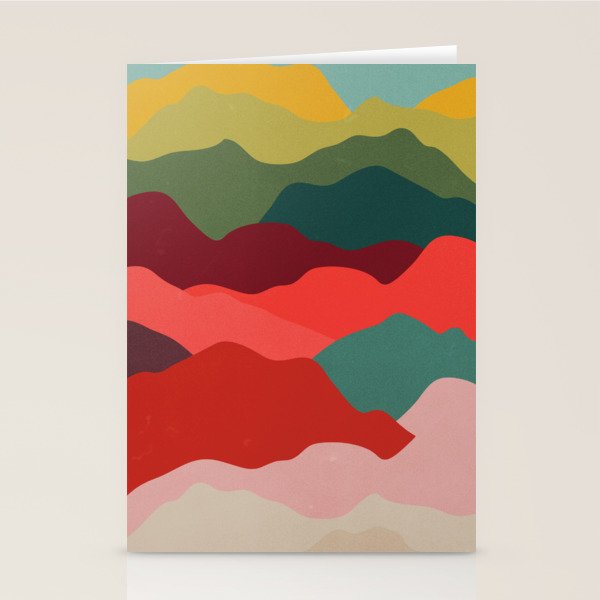 Art Clouds: Mid Century Edition Stationery Card Gallery Image 1