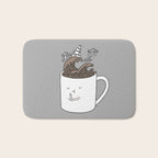 Brainstorming Coffee Mug Bath Mat Gallery Image 1