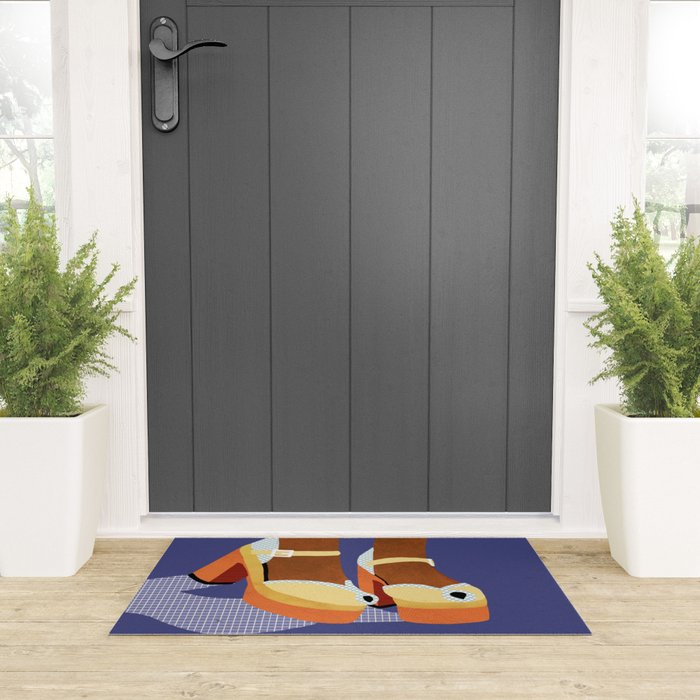Funky Shoes Welcome Mat Gallery Image 3