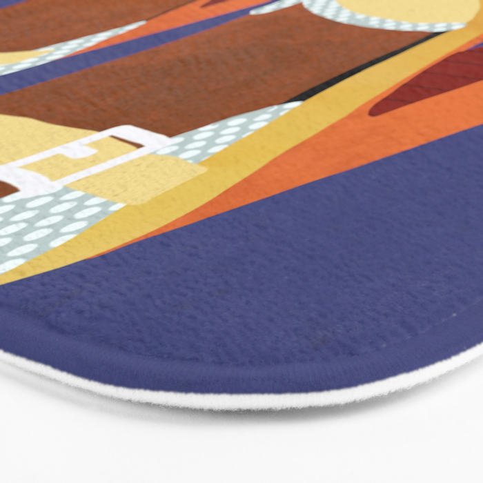 Funky Shoes Bath Mat Gallery Image 3