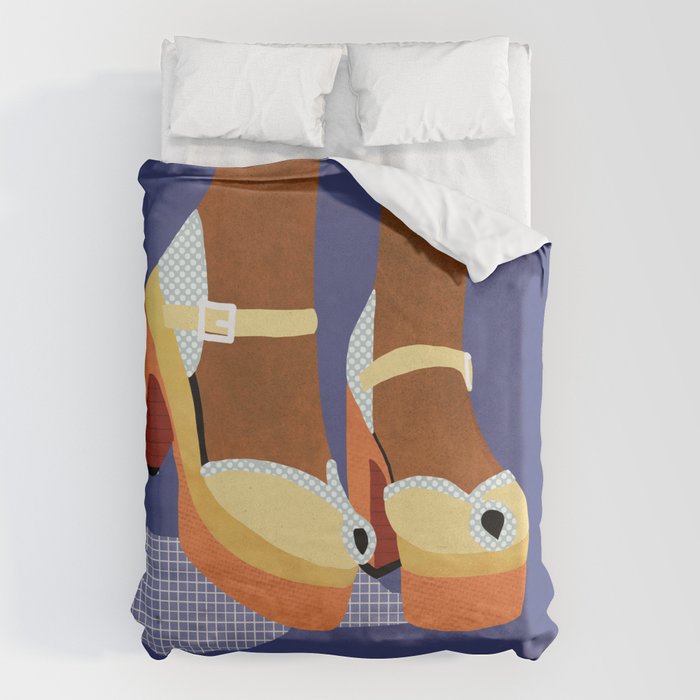 Funky Shoes Duvet Cover Gallery Image 1