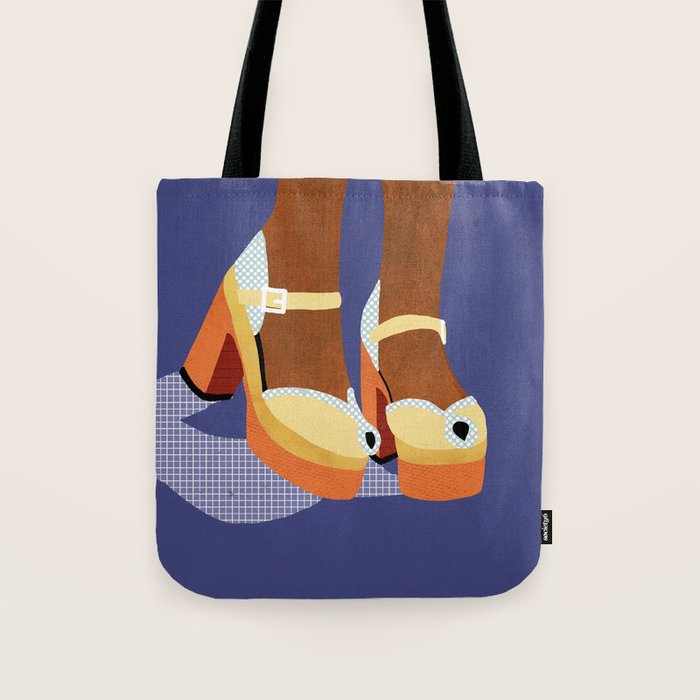 Funky Shoes Tote Bag Gallery Image 1
