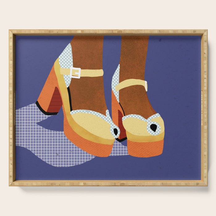 Funky Shoes Serving Tray Gallery Image 1