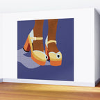 Funky Shoes Wall Mural Gallery Image 2