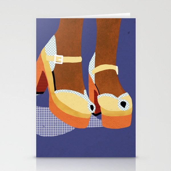 Funky Shoes Stationery Card Gallery Image 2