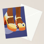 Funky Shoes Stationery Card Gallery Image 2