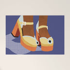Funky Shoes Welcome Mat Gallery Image 1