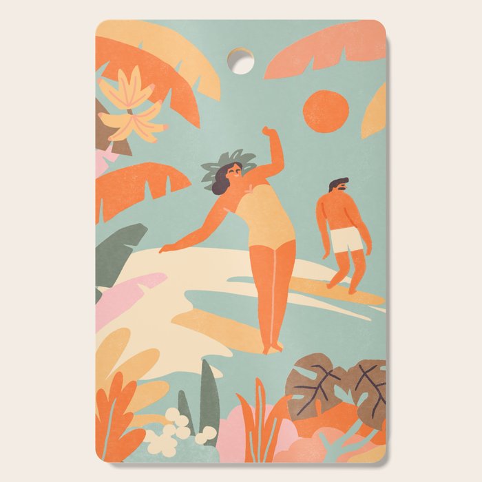 Waves of Aloha Cutting Board Gallery Image 1