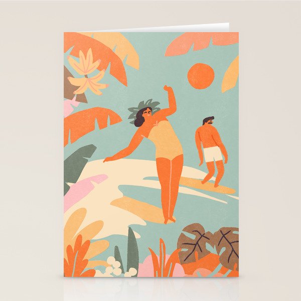 Waves of Aloha Stationery Card Gallery Image 2